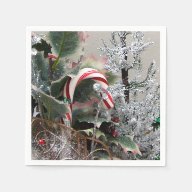 serviettes en papier de noël (Devant)