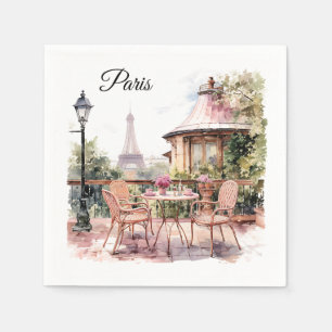 Serviettes en papier de Paris