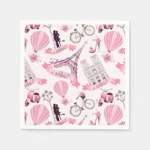 Serviettes en papier de Paris, Articles de fête de