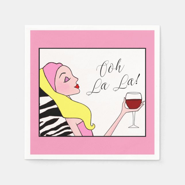 Serviettes En Papier Diva "Spa" (Devant)