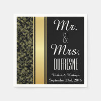 Élégant Mariage Camouflage