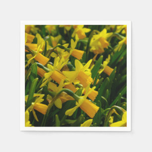 Serviettes En Papier Famille de jonquilles