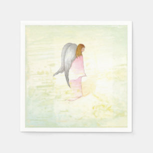 Serviettes En Papier Fête des mères Angel Religieux