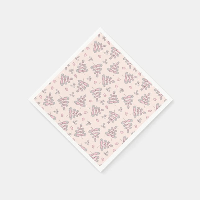 Serviettes en papier Feuille (Coin)