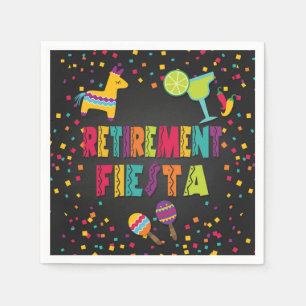 Serviettes en papier Fiesta Retraite
