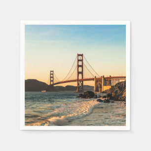 Serviettes En Papier Golden Gate Bridge, San Francisco