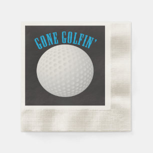 Serviettes En Papier Golf ⛳ Golf 🎁 Golf Ball Golfer