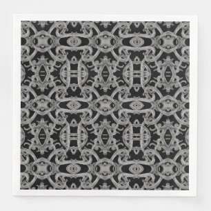 Serviettes en papier GOTHIC pour dîner standard