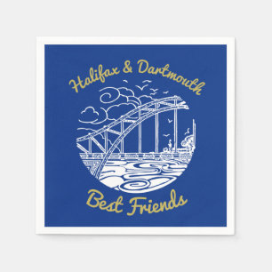 Serviettes En Papier Halifax Dartmouth meilleur amis fête napkin