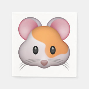 Serviettes En Papier Hamster - Emoji