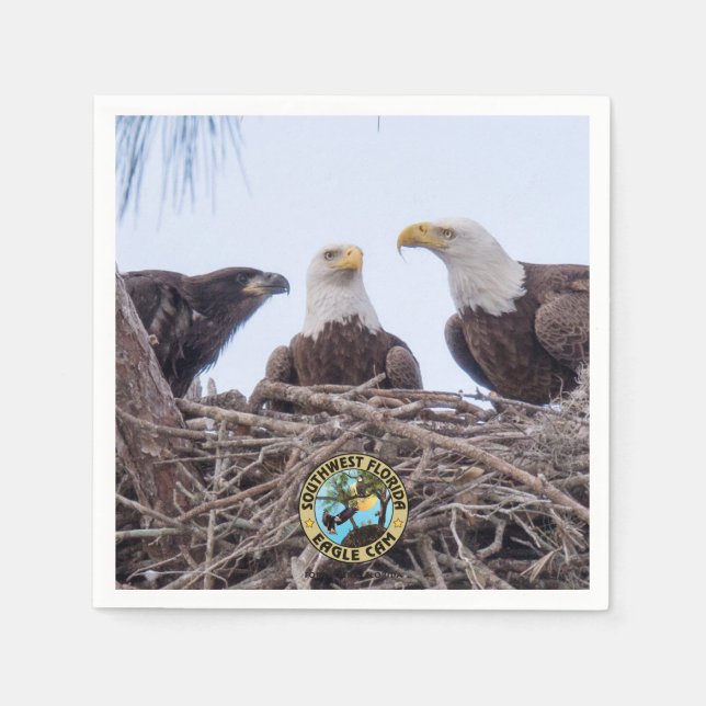 Serviettes en papier Harriet, M & E9 (Devant)