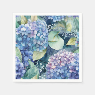Serviettes en papier Hydrangea