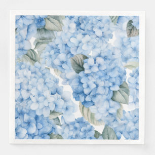 Serviettes en papier Hydrangea