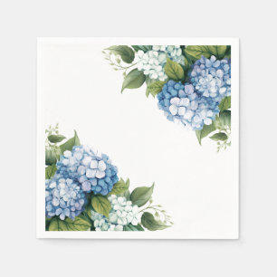 Serviettes en papier Hydrangea