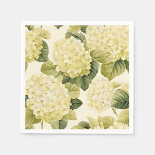 Serviettes en papier Hydrangea