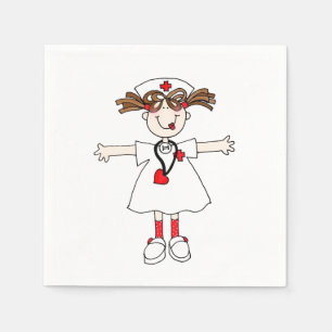 Serviettes En Papier Infirmière