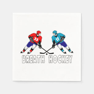 Serviettes En Papier Joueurs de hockey