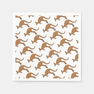 Serviettes En Papier Kangourou