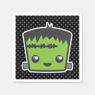 Serviettes En Papier Kawaii Frankenstein Napkins