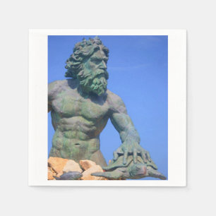 Serviettes En Papier King Neptune par Shirley Taylor