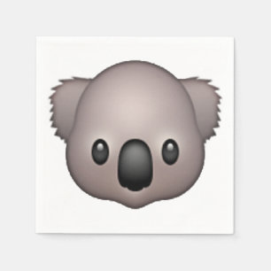 Serviettes En Papier Koala - Emoji