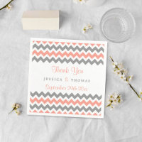 La collection moderne de Mariages Chevron - rose e