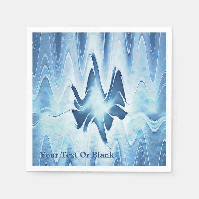 Serviettes En Papier Lac glaciaire (Devant)