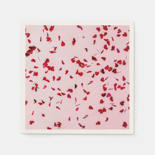 Serviettes En Papier L'amour est dans l'air (Devant)