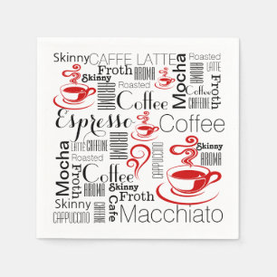 Serviettes En Papier Le café, c'est le sien