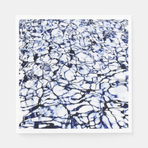 Serviettes En Papier Les eaux peintes par colorant