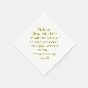 Serviettes En Papier Limerick