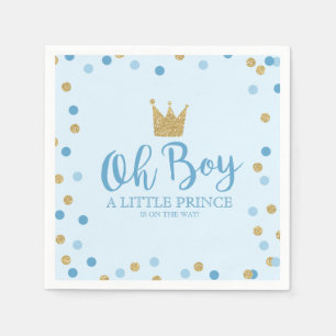 Serviettes En Papier Little Prince Baby shower Baby shower Party Napkin