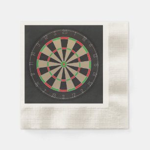 Serviettes En Papier Lover Dartboard