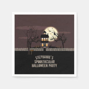 Serviettes En Papier Maison haunted