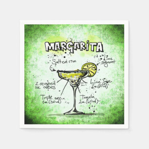 Serviettes En Papier Margarita Drink Recette