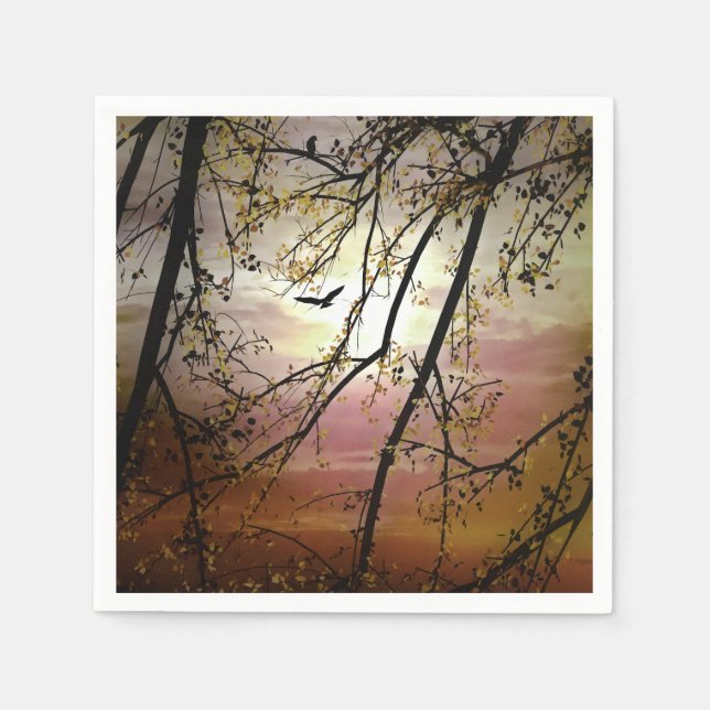 Serviettes En Papier Mon temps pour voler (Devant)