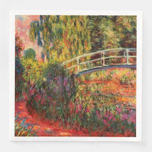 Serviettes En Papier Monet - Etang Lily, Eaux Irises