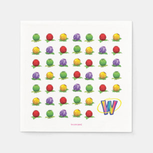 Serviettes En Papier Motif bleu de baie