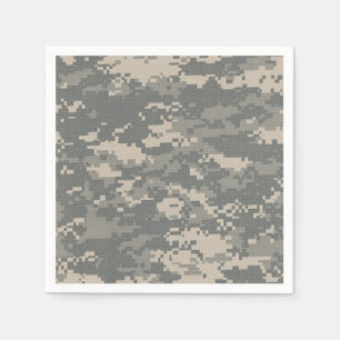 Serviettes En Papier MOTIF Camouflage Camo numérique ARMY ACU