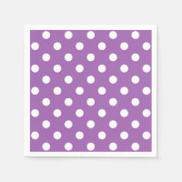 Motif Pointe violet et blanc