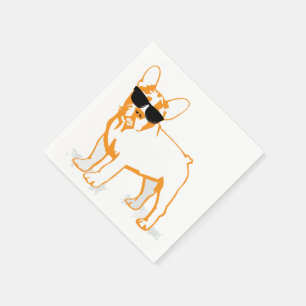 Serviettes En Papier Naples Bulldog