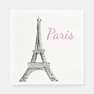 Serviettes En Papier Naples en papier pour déjeuner à Paris