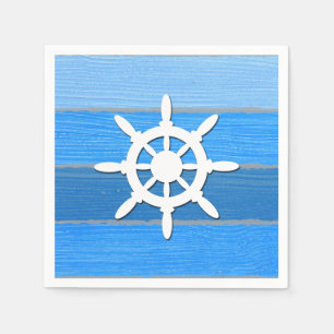 Serviettes En Papier Nautical themed design