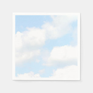 Serviettes En Papier Nuages