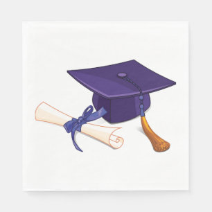 Serviettes En Papier Obtention du diplôme
