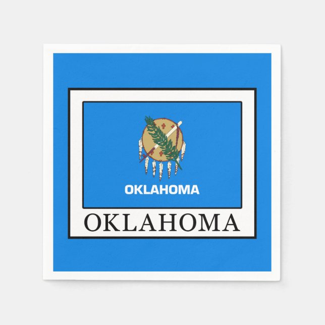 Serviettes En Papier Oklahoma (Devant)