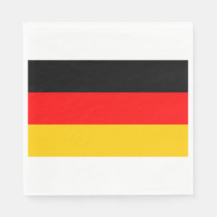 Serviettes En Papier Oktoberfest Allemagne Drapeau Allemagne Thème Part