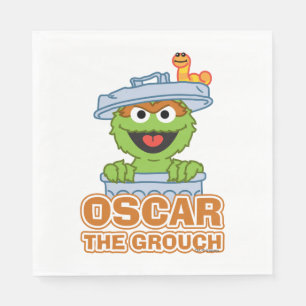 Serviettes En Papier Oscar the Grouch Classic Style