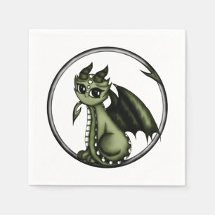 Serviettes En Papier Ouroboros Dragon