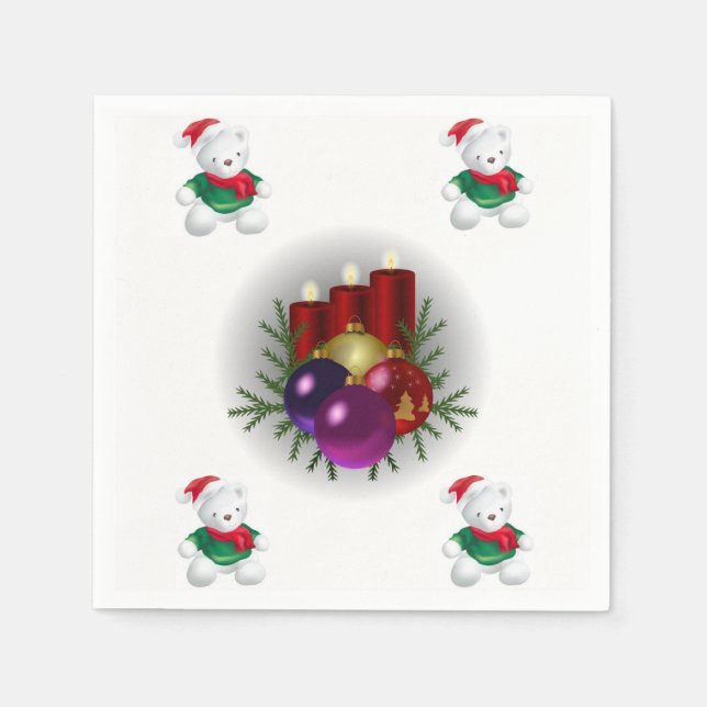 Serviettes En Papier Papier (Devant)